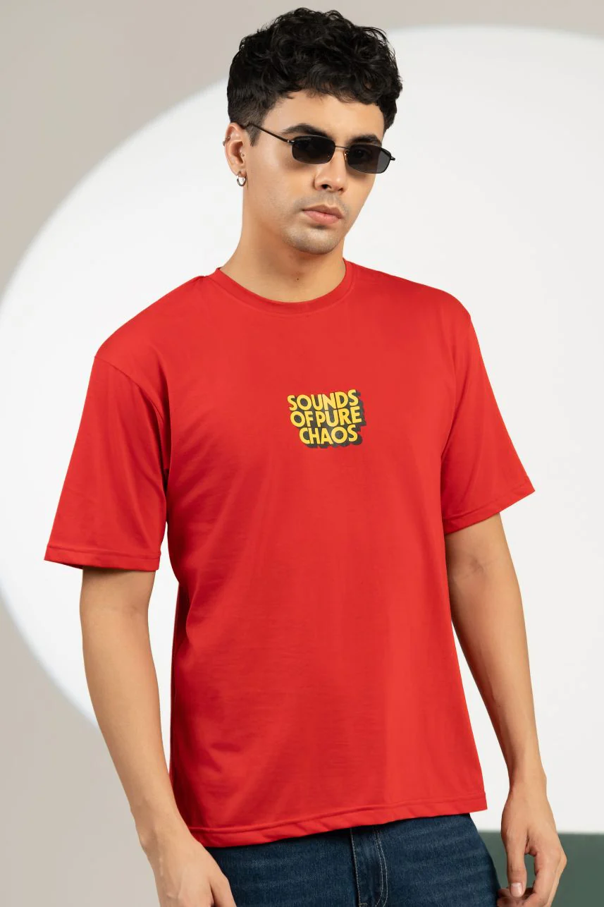 BANG BANG GLORY Printed Graphic Oversized Tee - Image 5