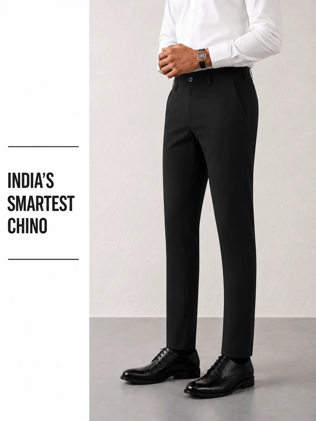 The Regular Fit Daylong Chino - Black Beast - Image 4