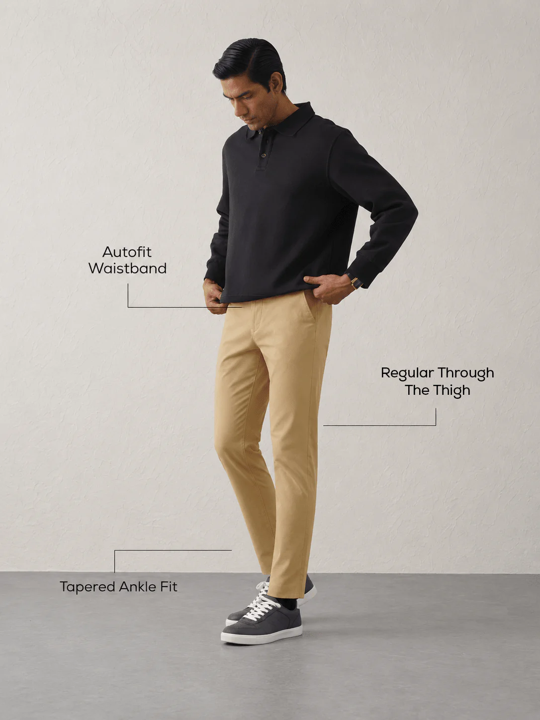 The Regular Fit Daylong Chino - Old Camel - Image 5