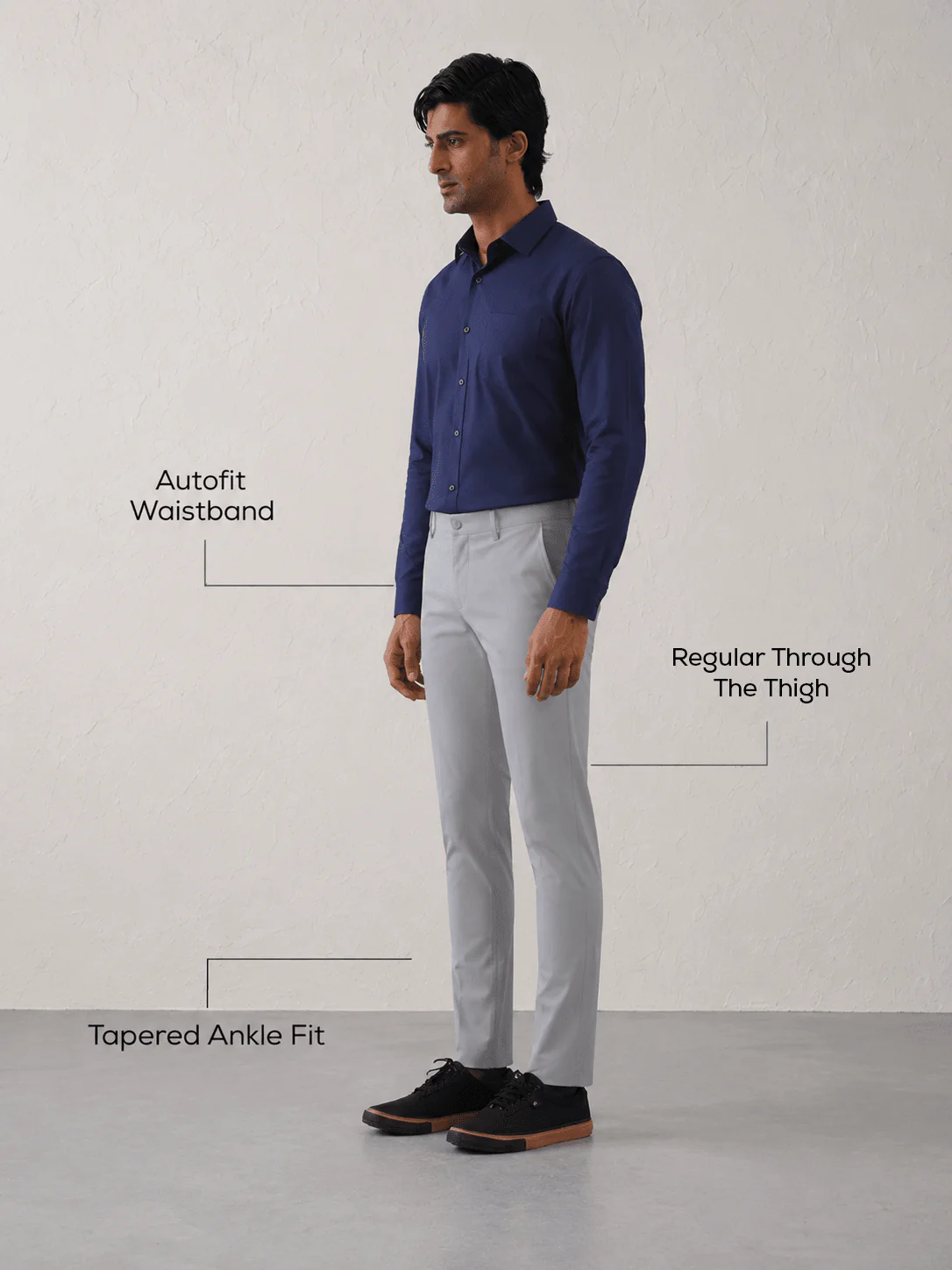 The Regular Fit Daylong Chino - Raspberry Dolphin - Image 5