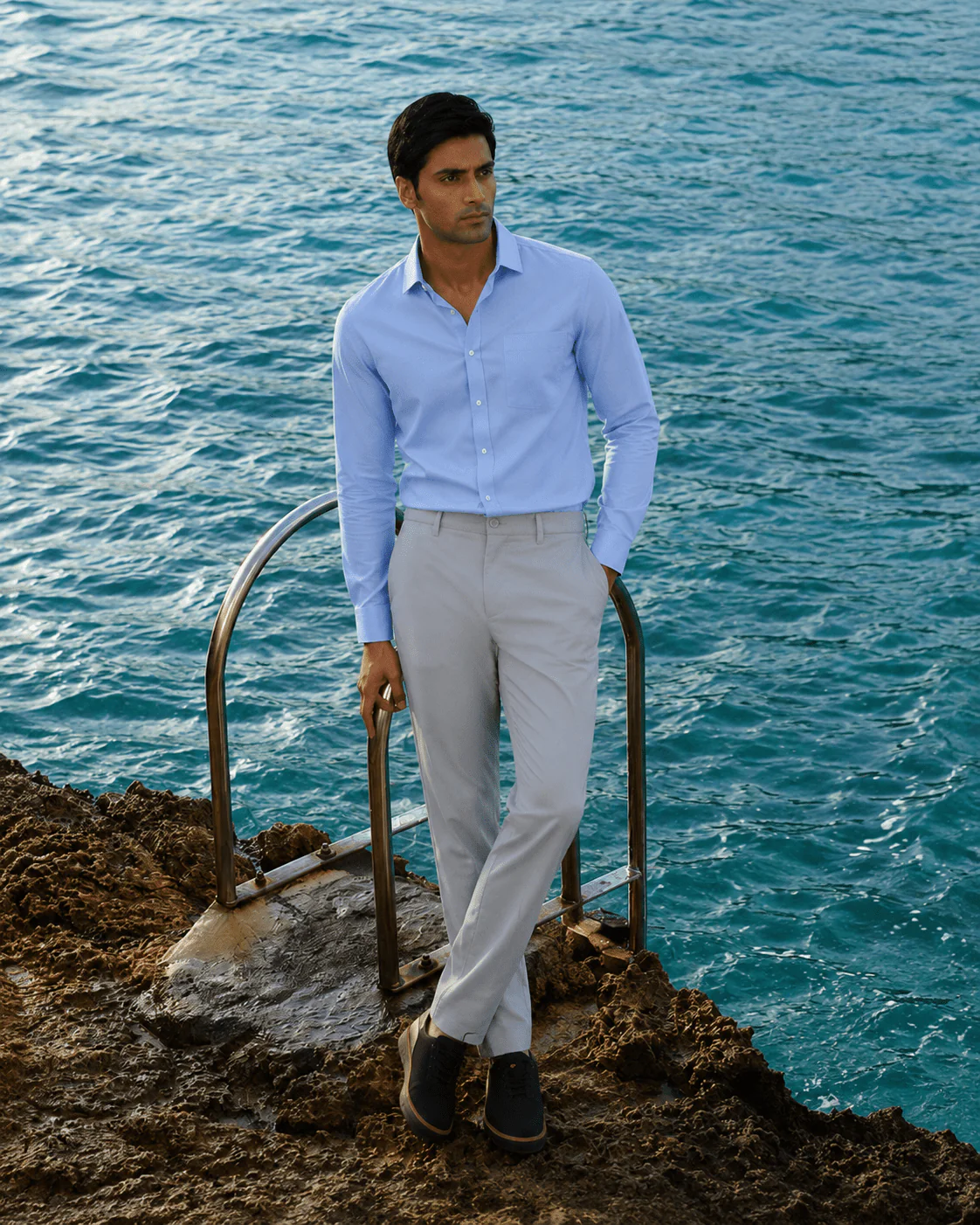 The Regular Fit Daylong Chino - Raspberry Dolphin - Image 8