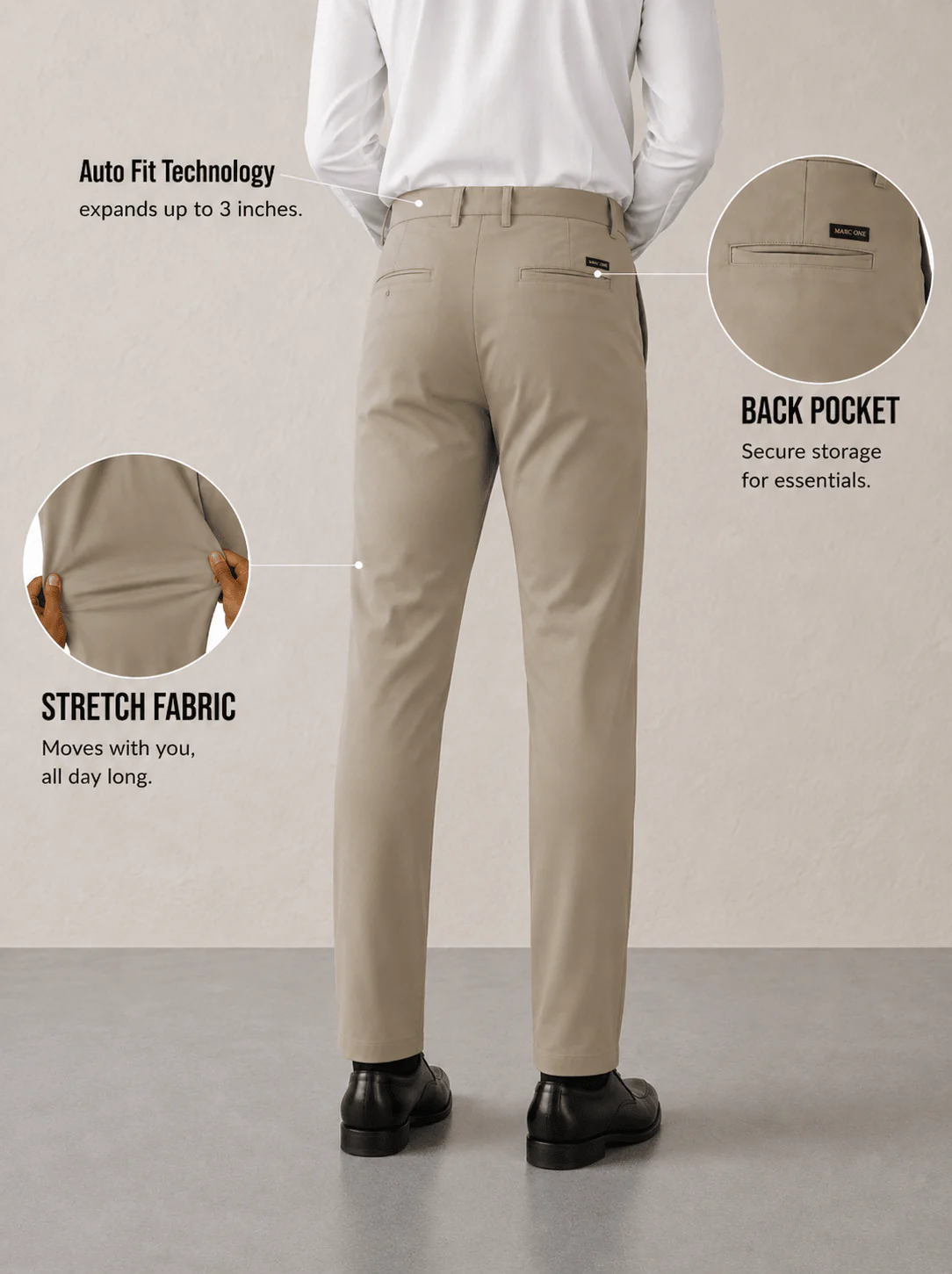 The Regular Fit Daylong Chino - Square Potato - Image 6