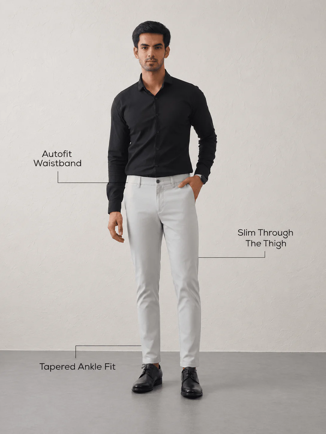The Slim Fit Daylong Chino - Naked Elephant - Image 5