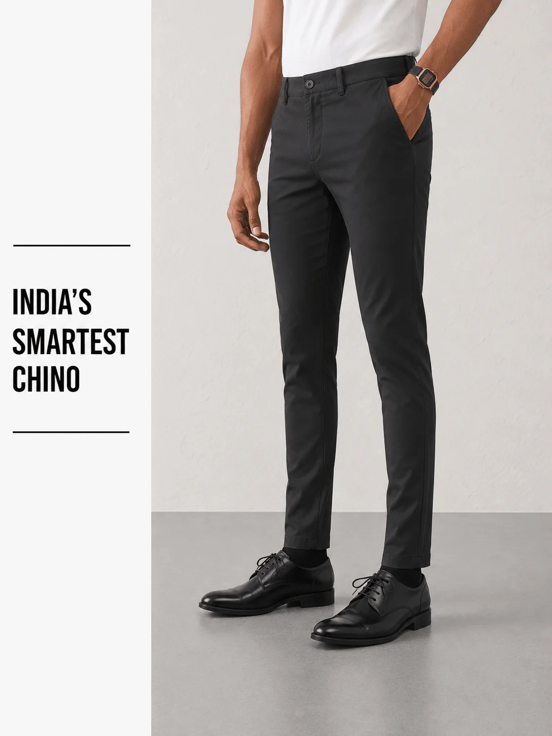 The Slim Fit Daylong Chino - Black Beast - Image 4