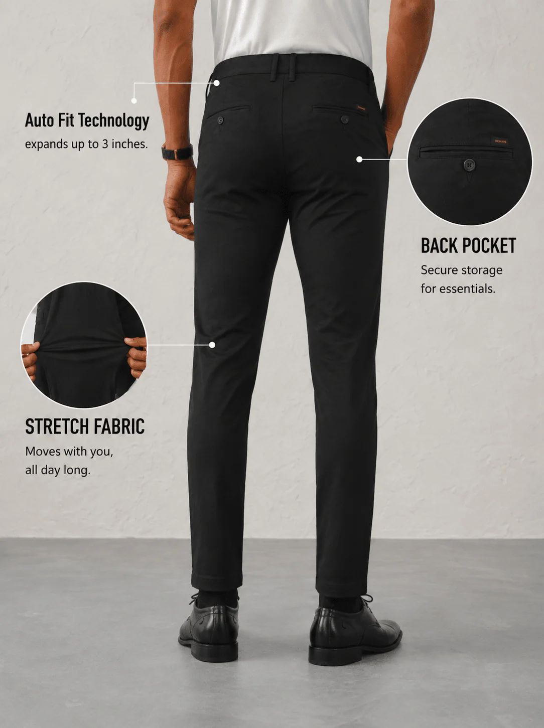 The Slim Fit Daylong Chino - Black Beast - Image 6