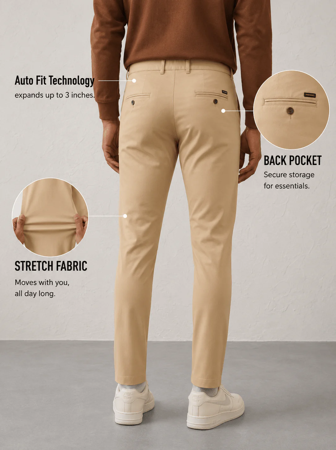The Slim Fit Daylong Chino - Old Camel - Image 6