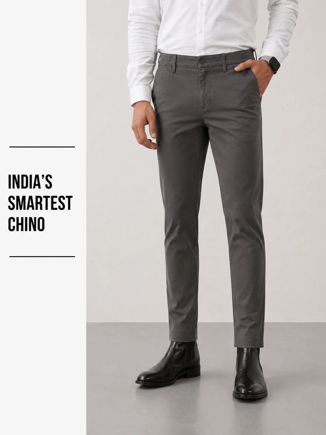 The Slim Fit Daylong Chino - Stolen Hide - Image 4