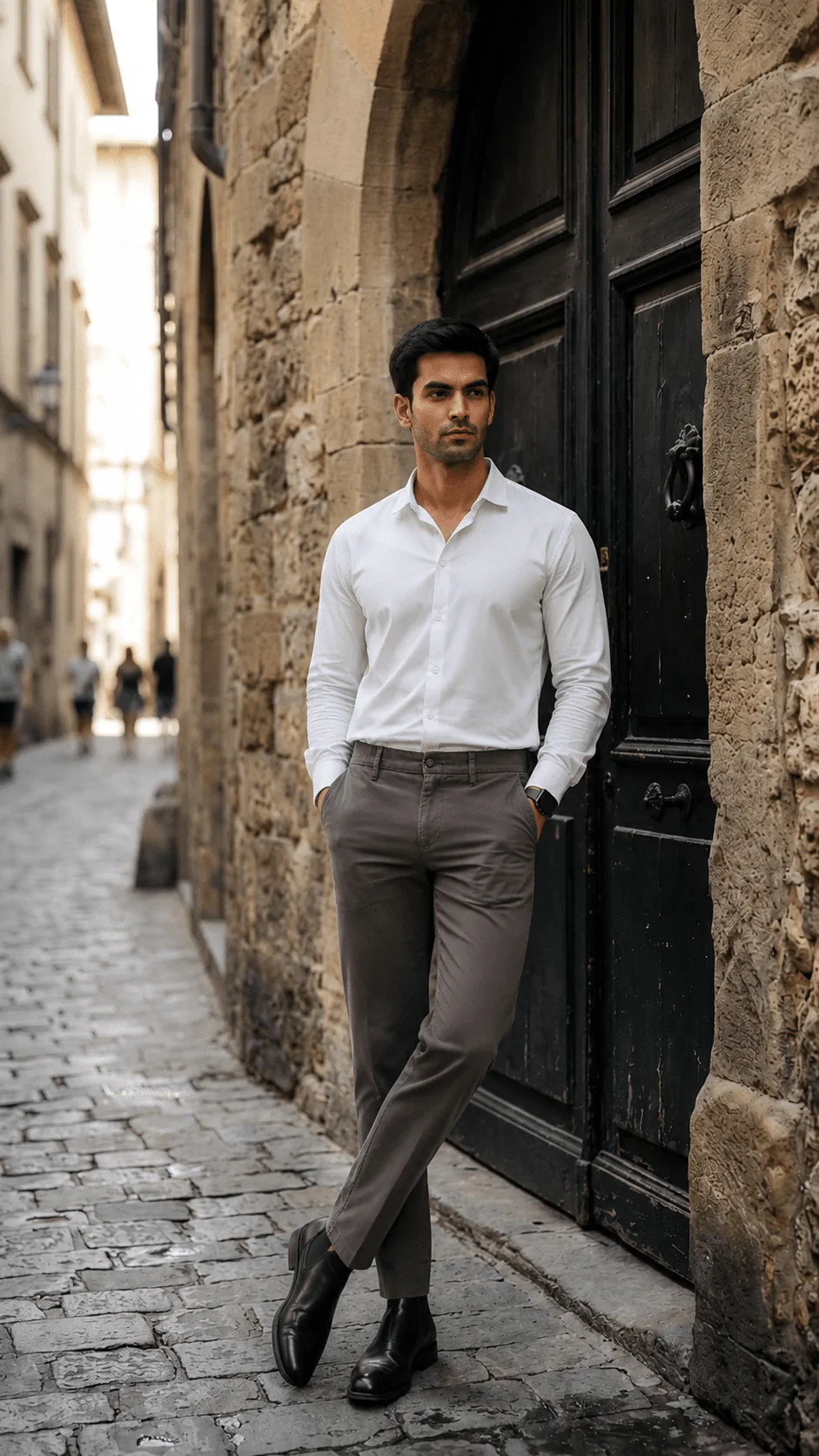 The Slim Fit Daylong Chino - Stolen Hide - Image 7