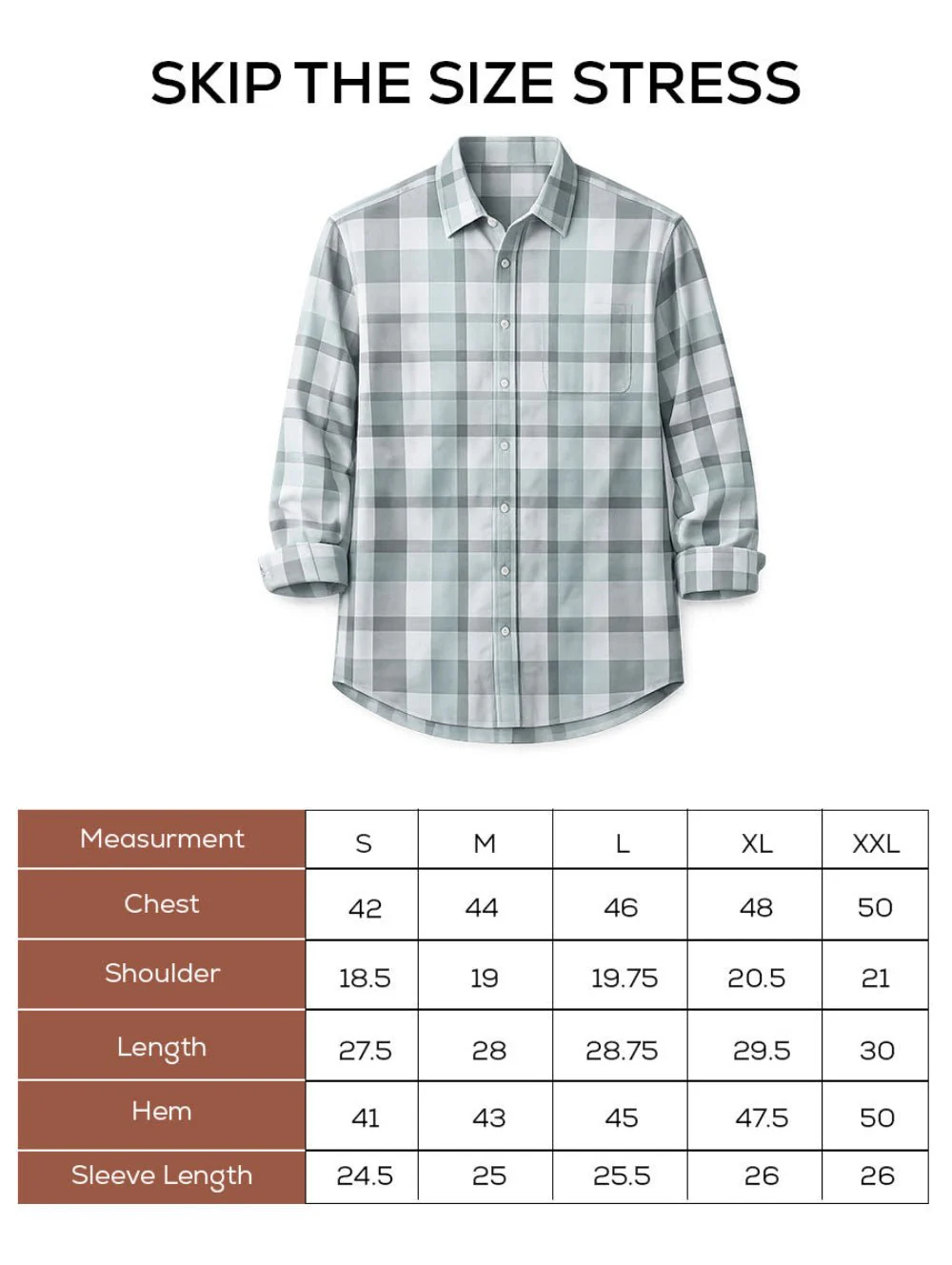 Green Checkered Cotton Shirt – Regular Fit, Full Sleeves - Image 5
