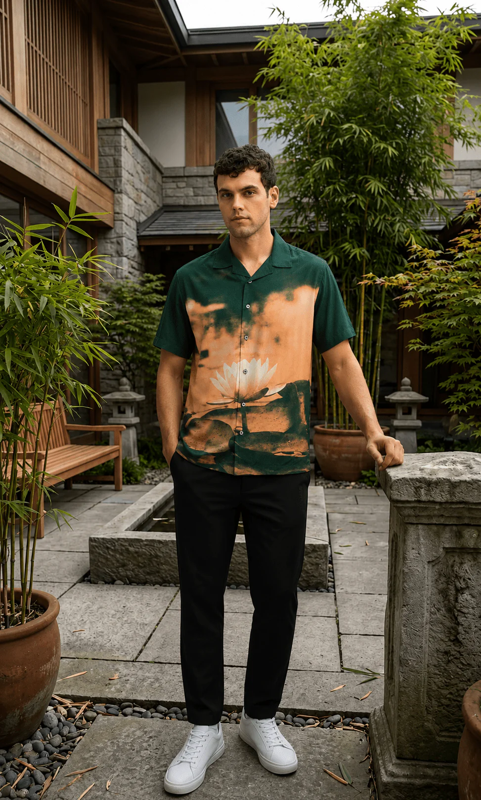 Padma – Regular Fit, Half Sleeves Shirt - Image 6