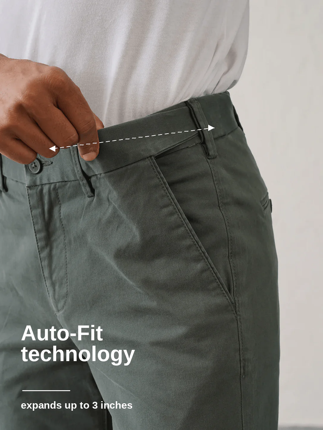 The Regular Fit Daylong Chino - Stained Olive - Image 7