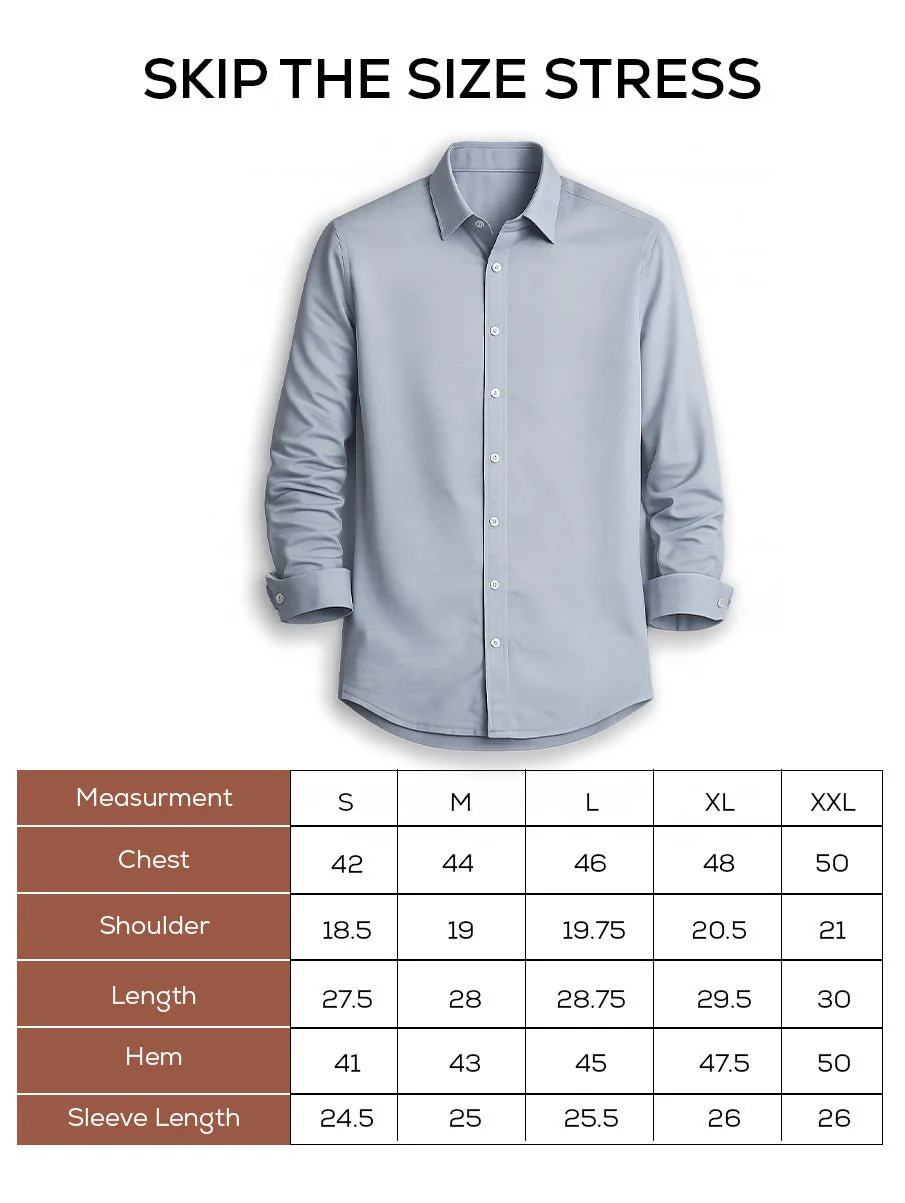Men’s Blue Tencel Shirt – Regular Fit - Image 5
