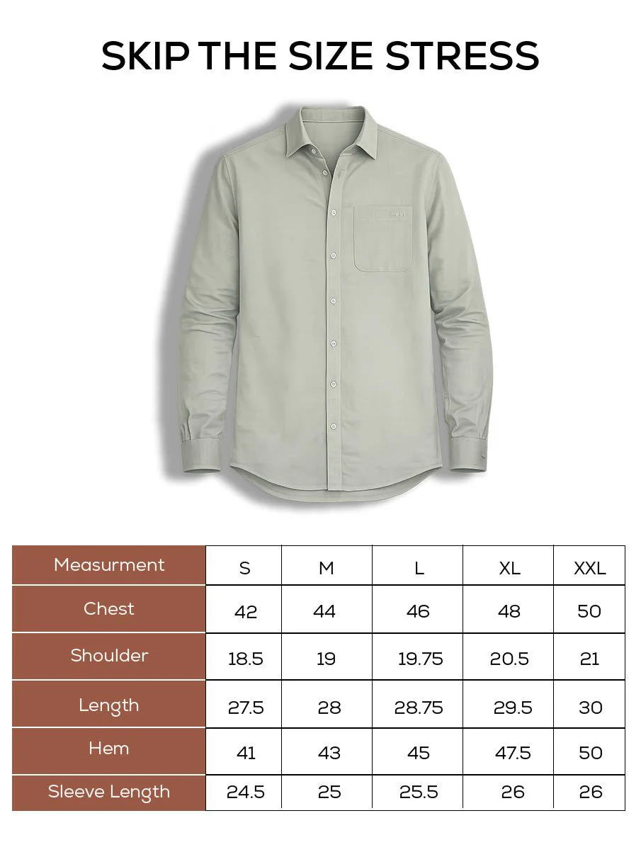 Green Tencel Shirt – Regular Fit - Image 5