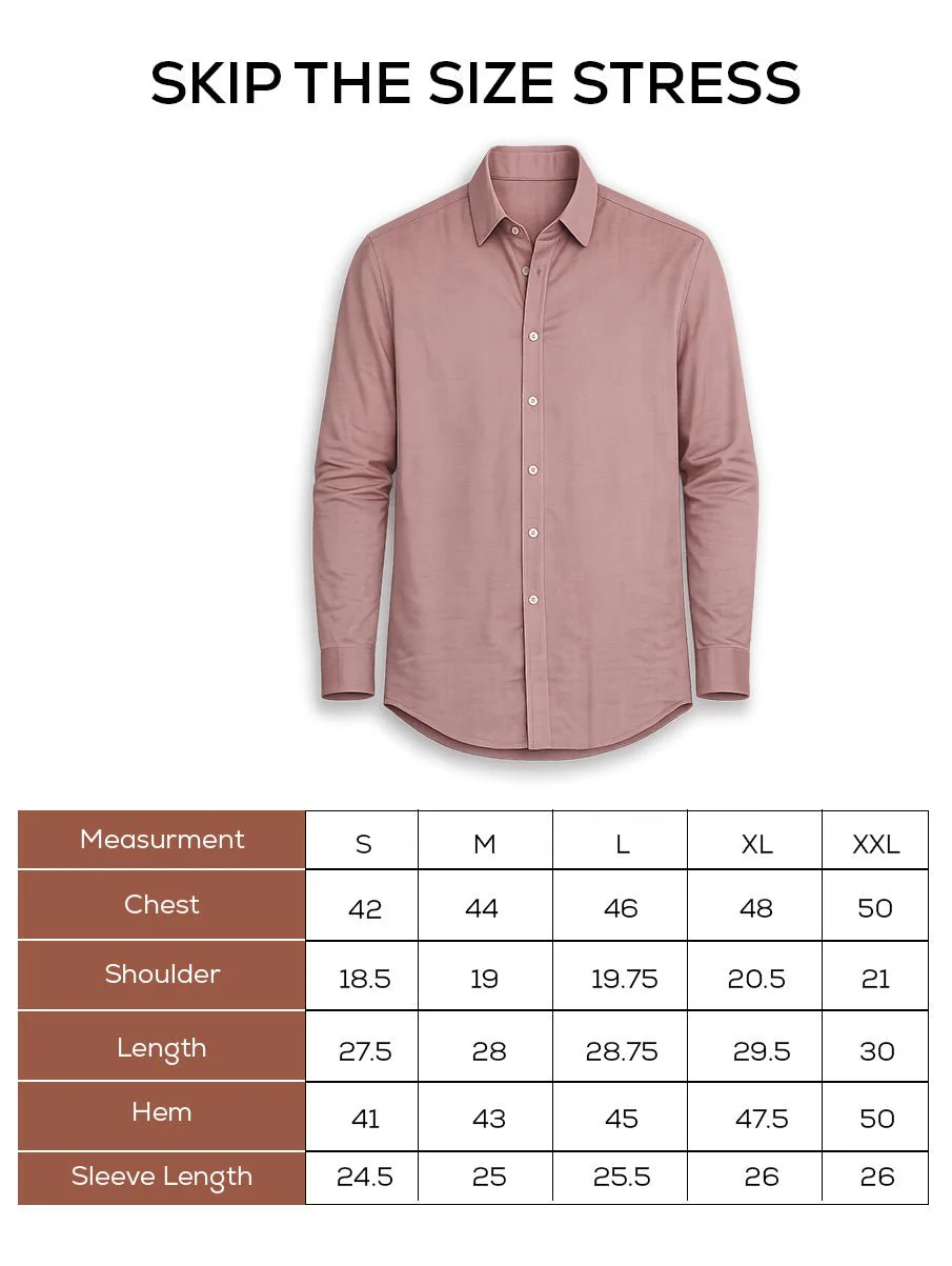Red Tencel Shirt – Regular Fit - Image 5