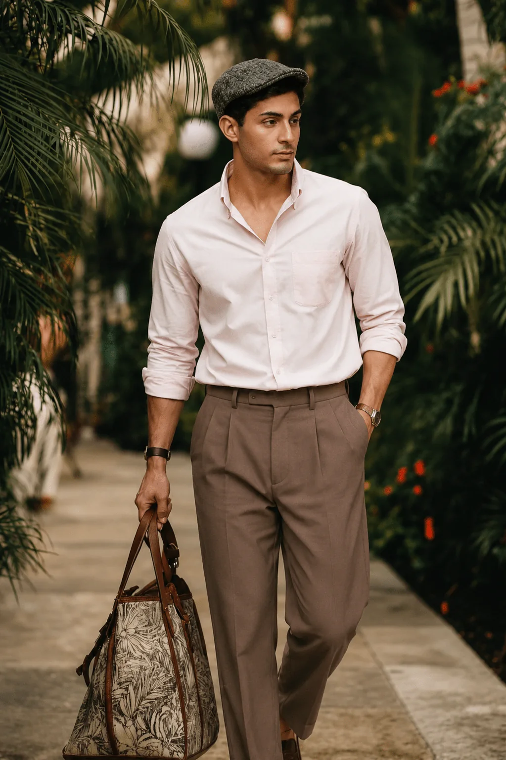 Pink Oxford Cotton Shirt – Regular Fit - Image 6