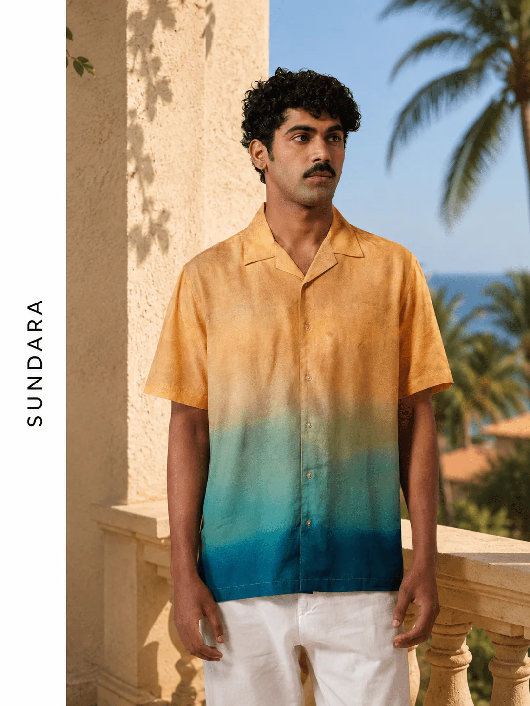 Sundara - Regular Fit, Half Sleeve Printed Shirt - Image 3