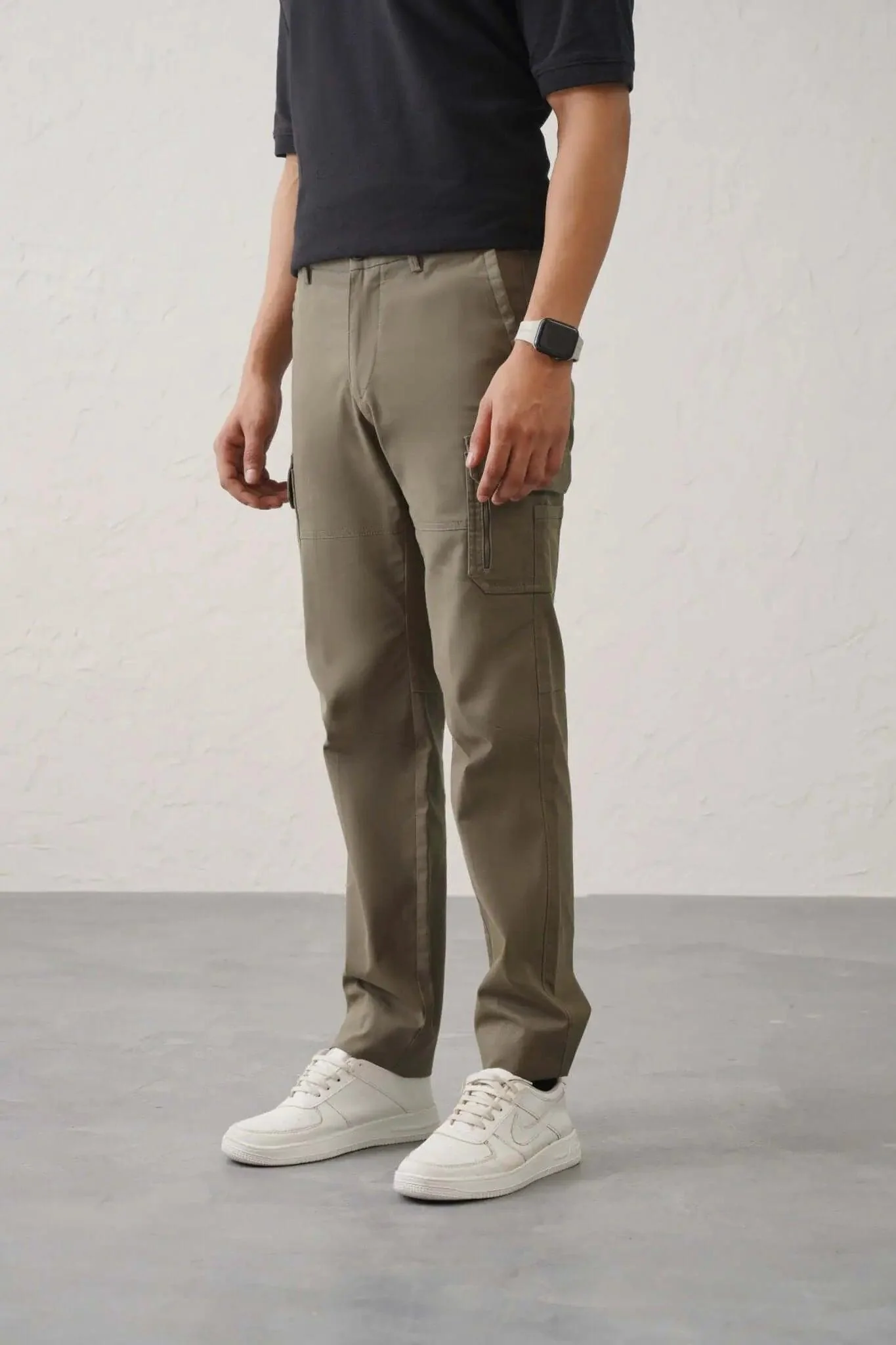 The Slim Fit Pro Cargo Pants - Olive - Image 6