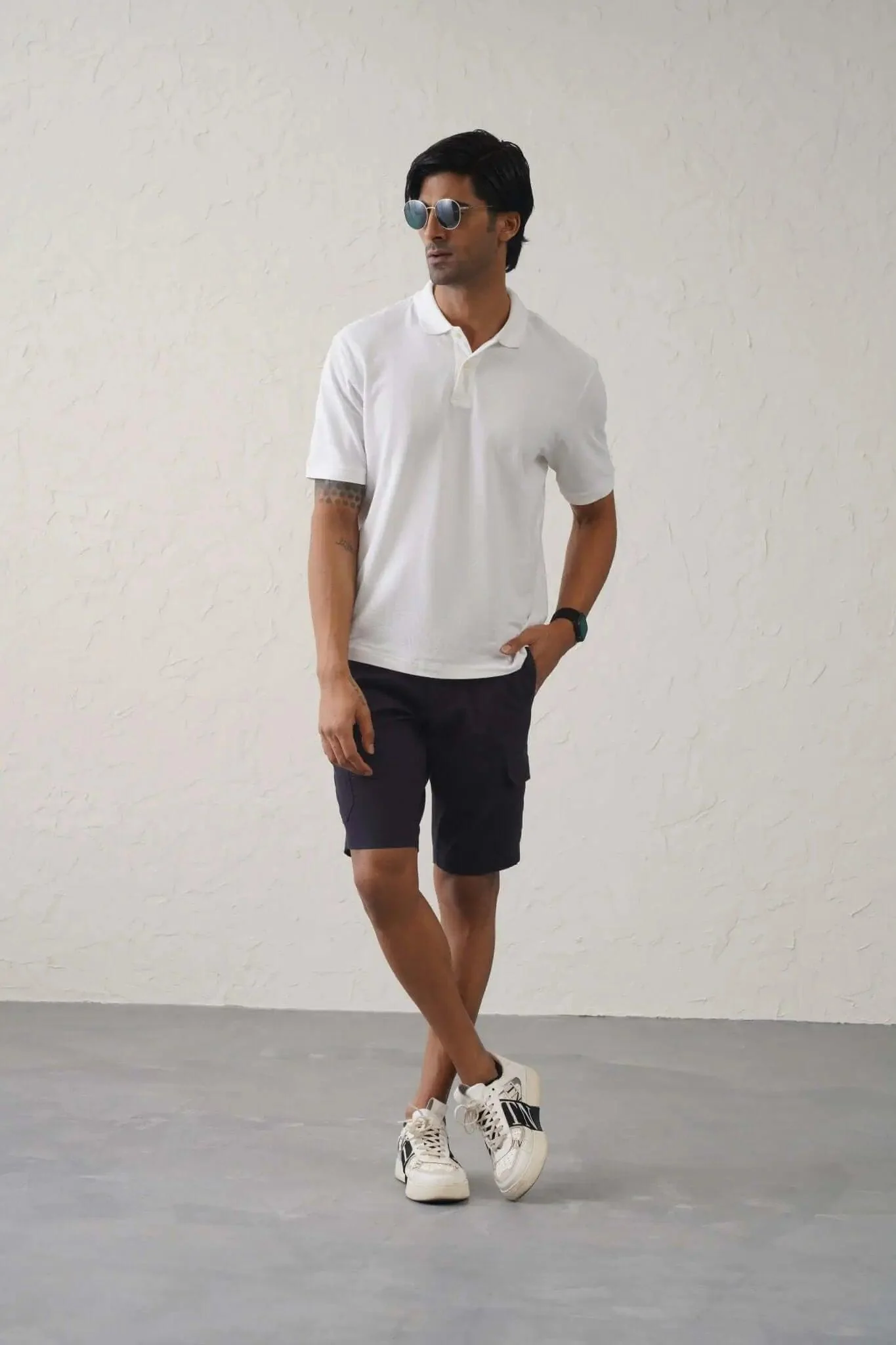 Pro Cargo Shorts - Navy - Image 4