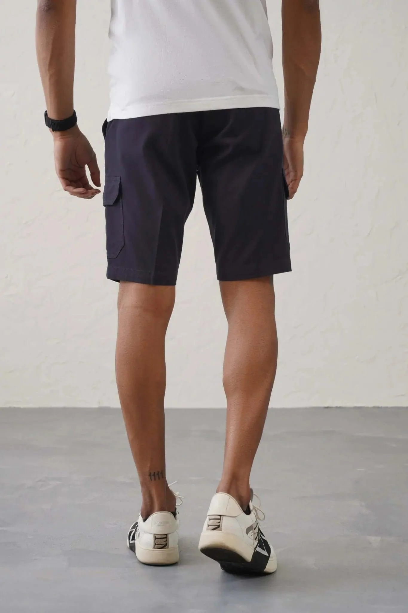 Pro Cargo Shorts - Navy - Image 7