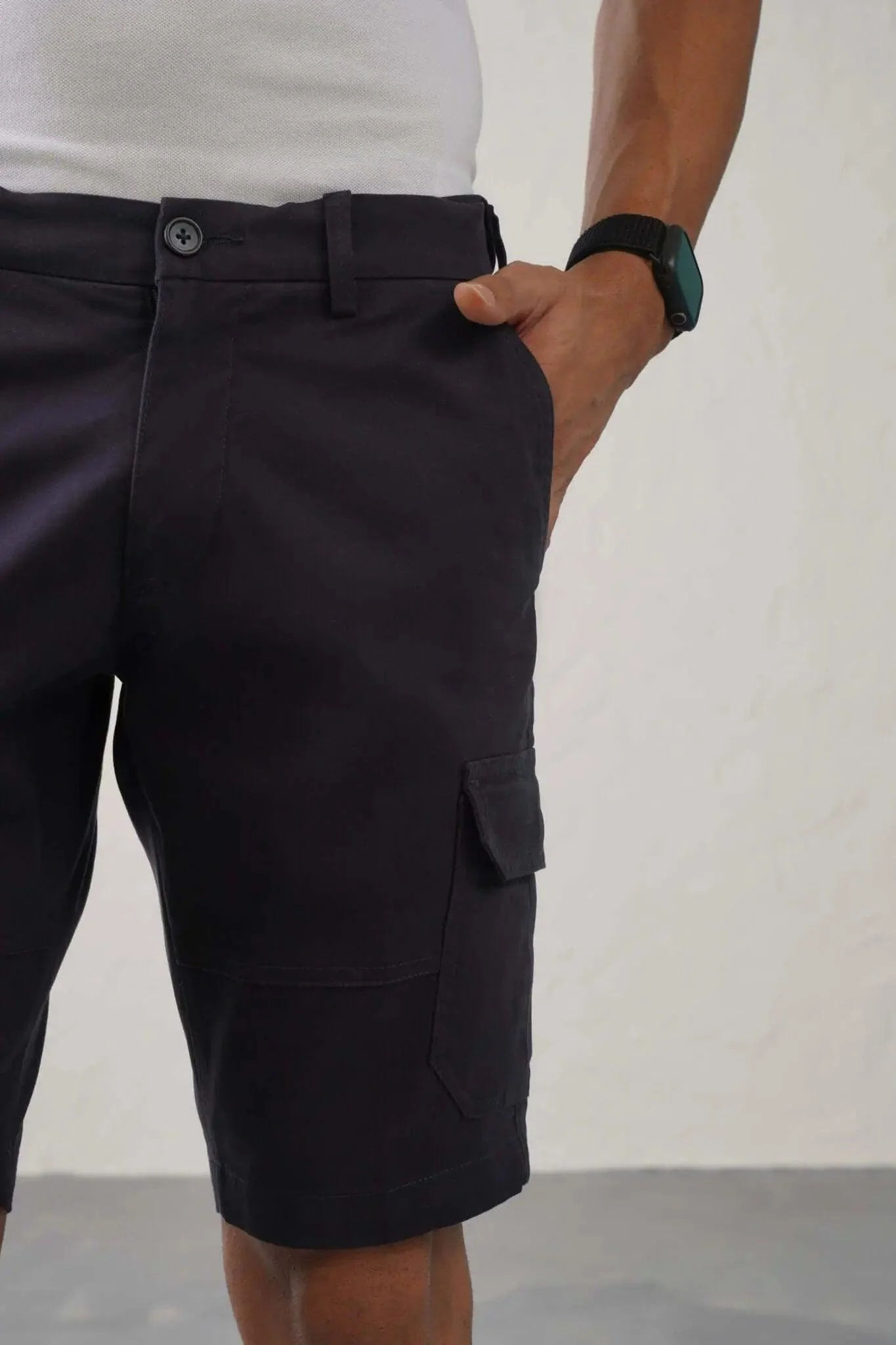 Pro Cargo Shorts - Navy - Image 8