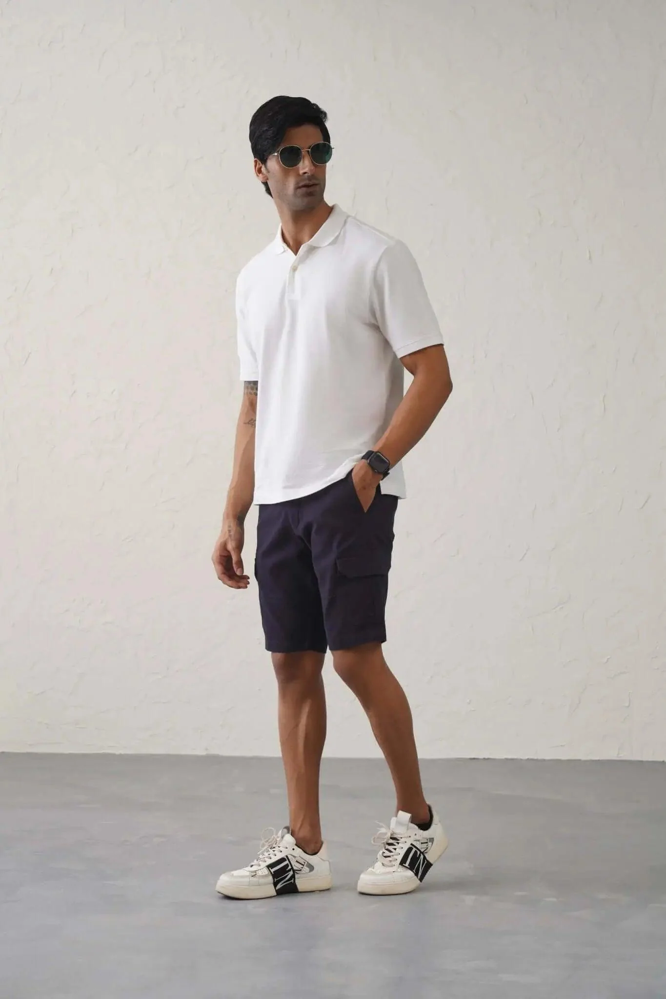 Pro Cargo Shorts - Navy - Image 9