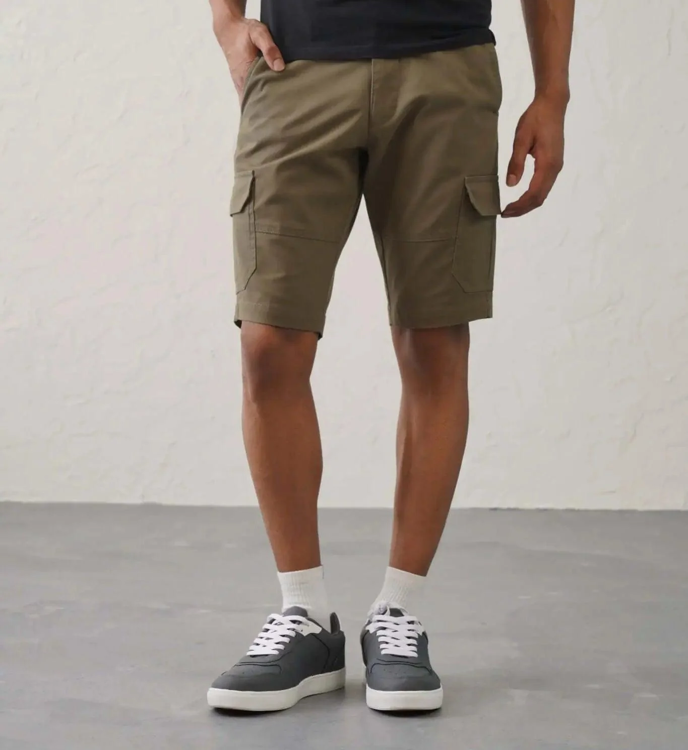 Pro Cargo Shorts - Olive - Image 11