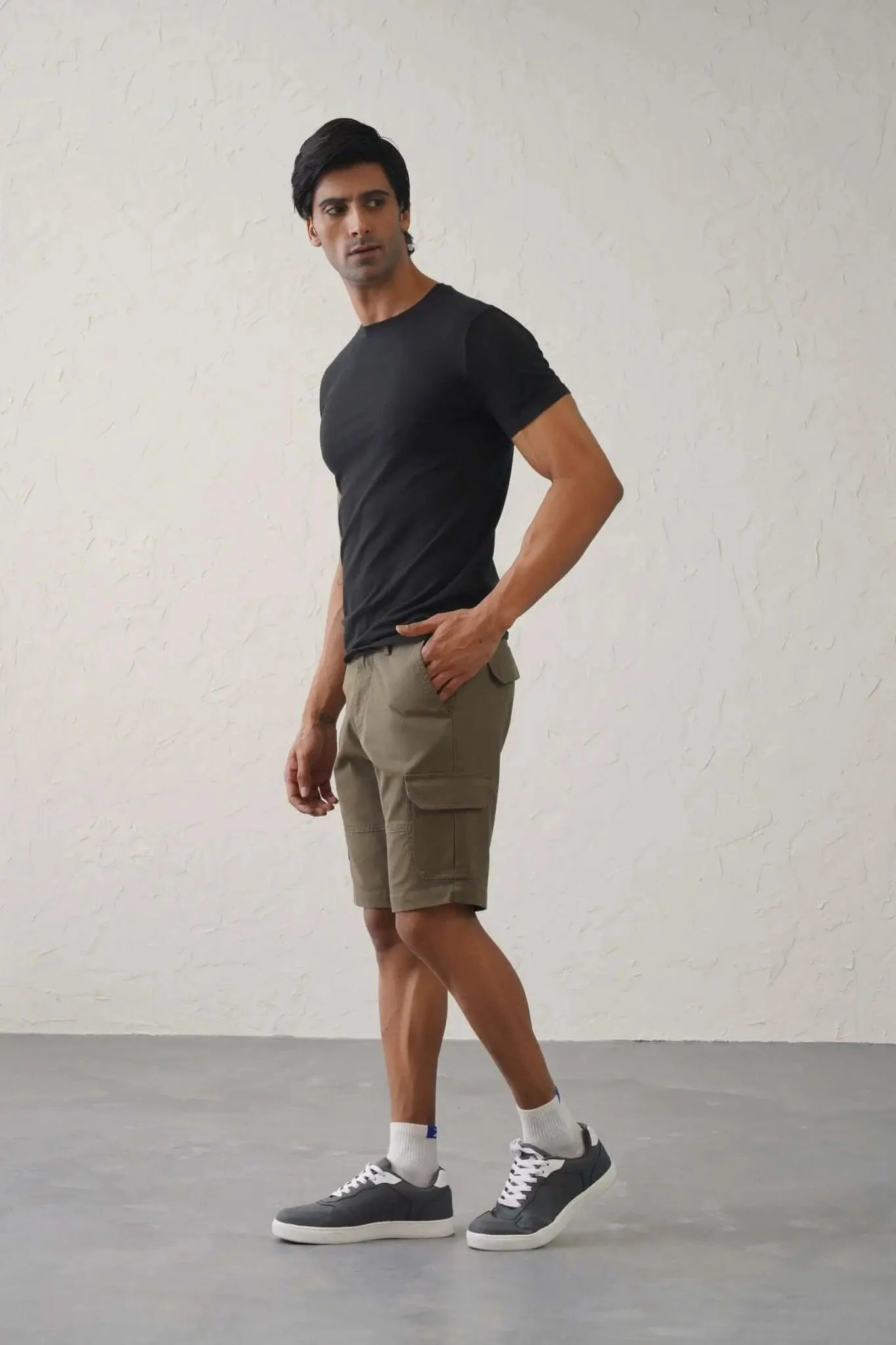 Pro Cargo Shorts - Olive - Image 7