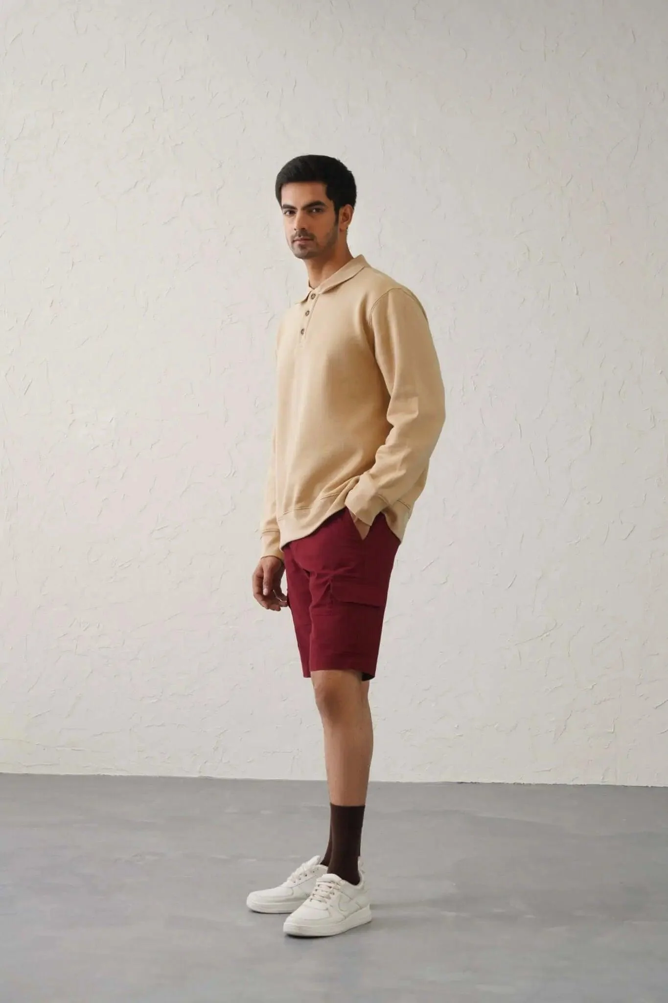 Pro Cargo Shorts - Red - Image 9