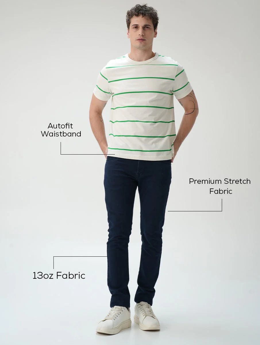 Skinny fit City Denim- Jodhpur Blue - Image 6