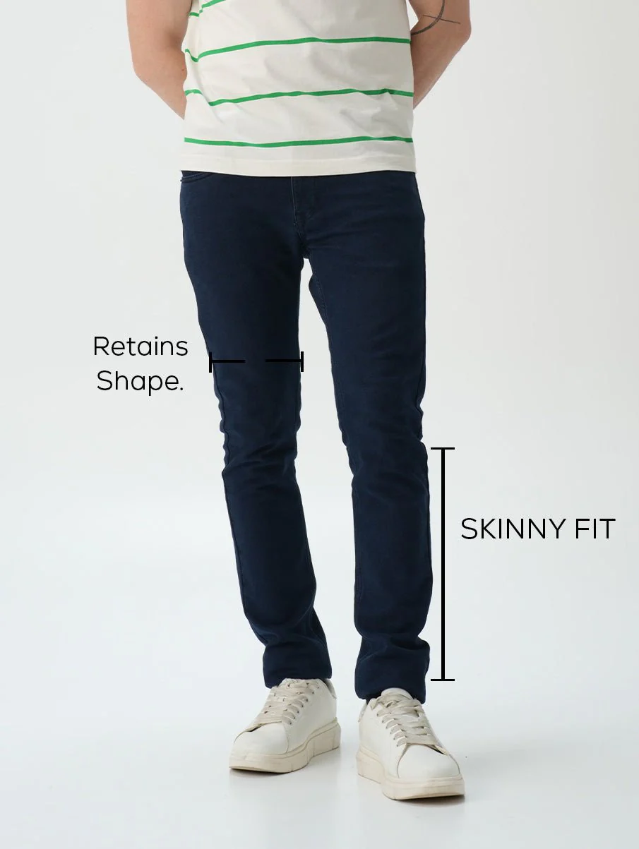 Skinny fit City Denim- Jodhpur Blue - Image 8