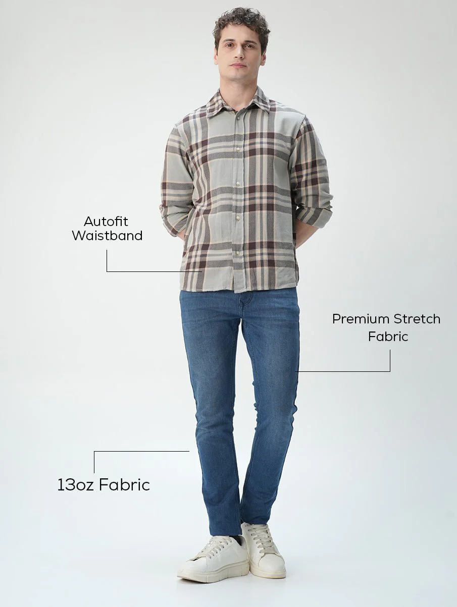 Skinny fit City Denim- Alaska Dark Blue - Image 6