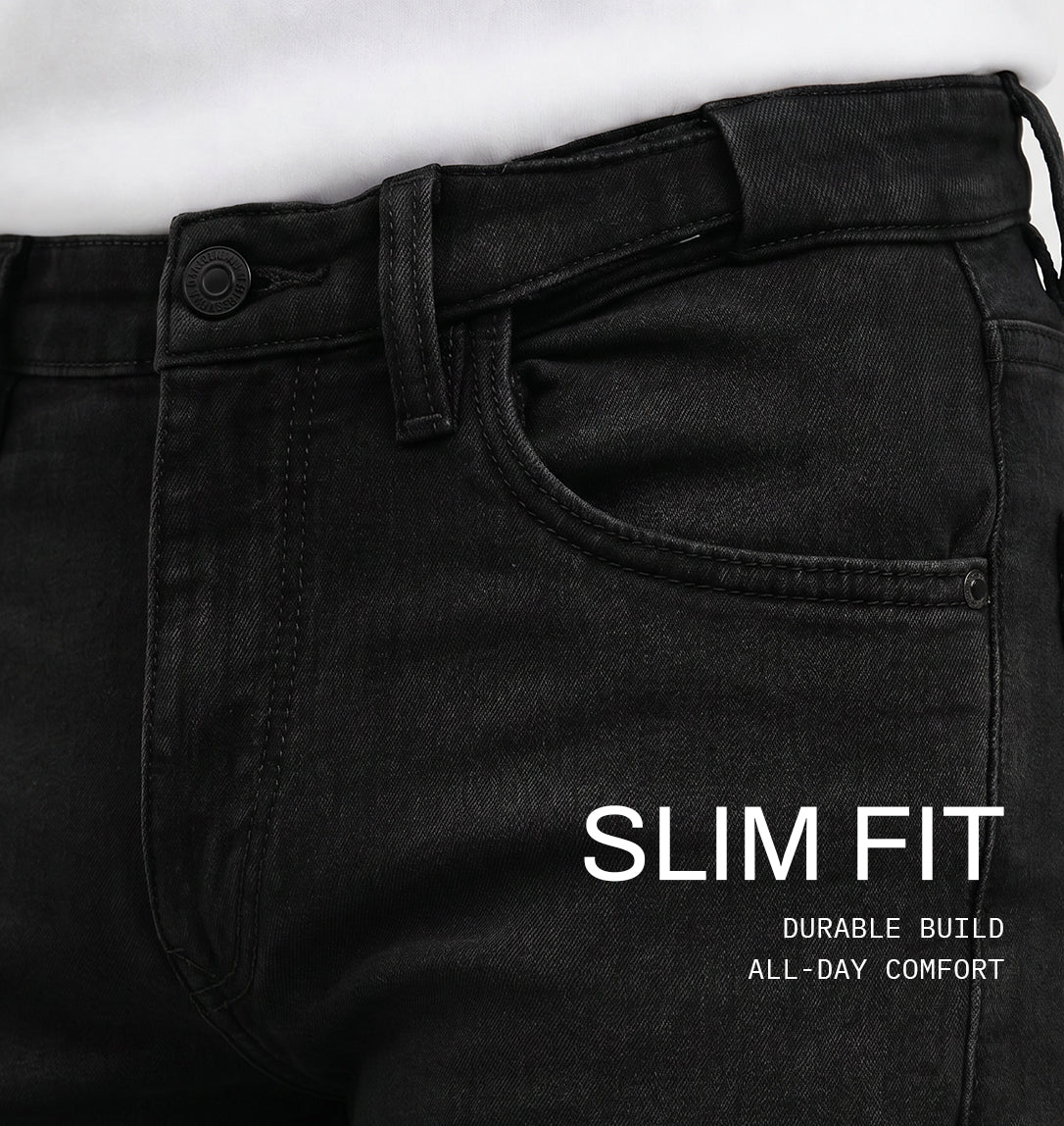 Skinny fit City Denim- Bombay Black - Image 10