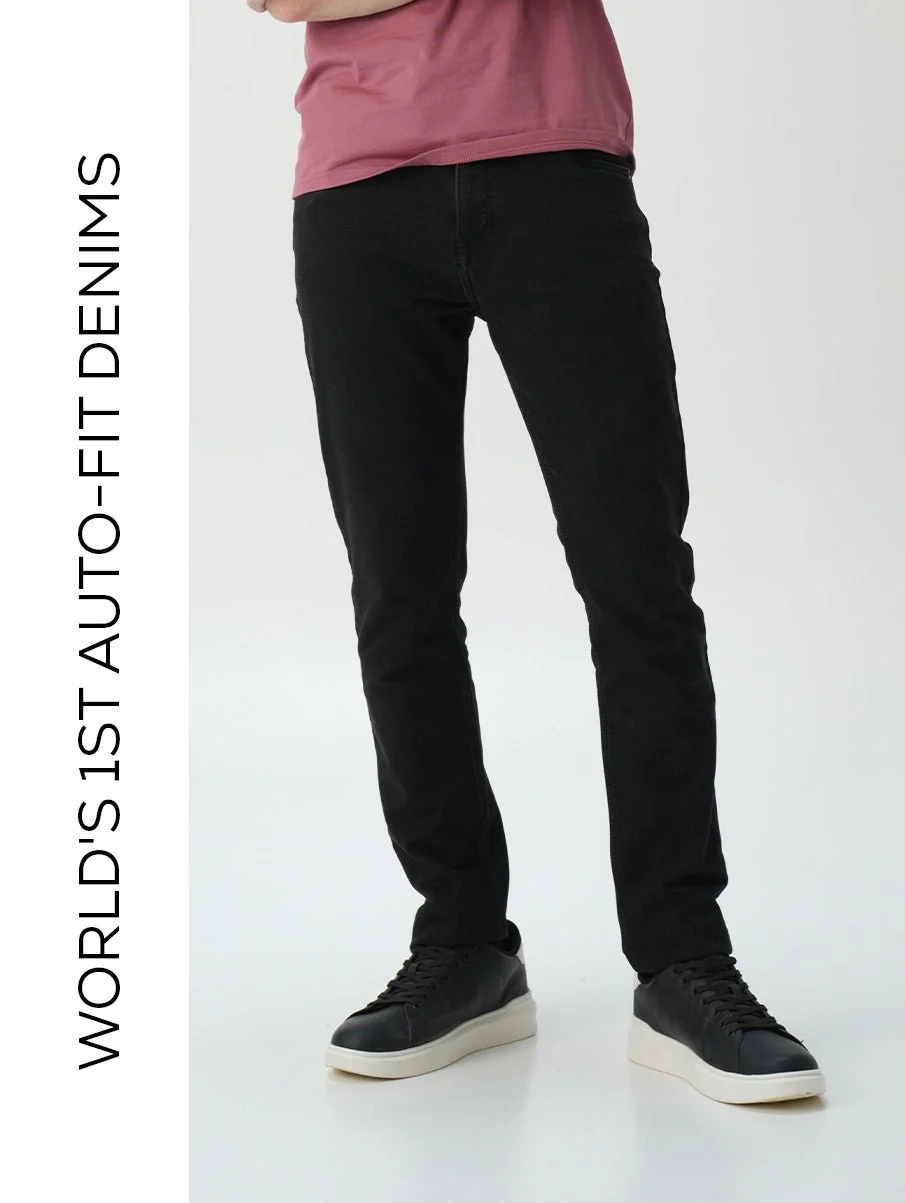 Skinny fit City Denim- Bombay Black - Image 5