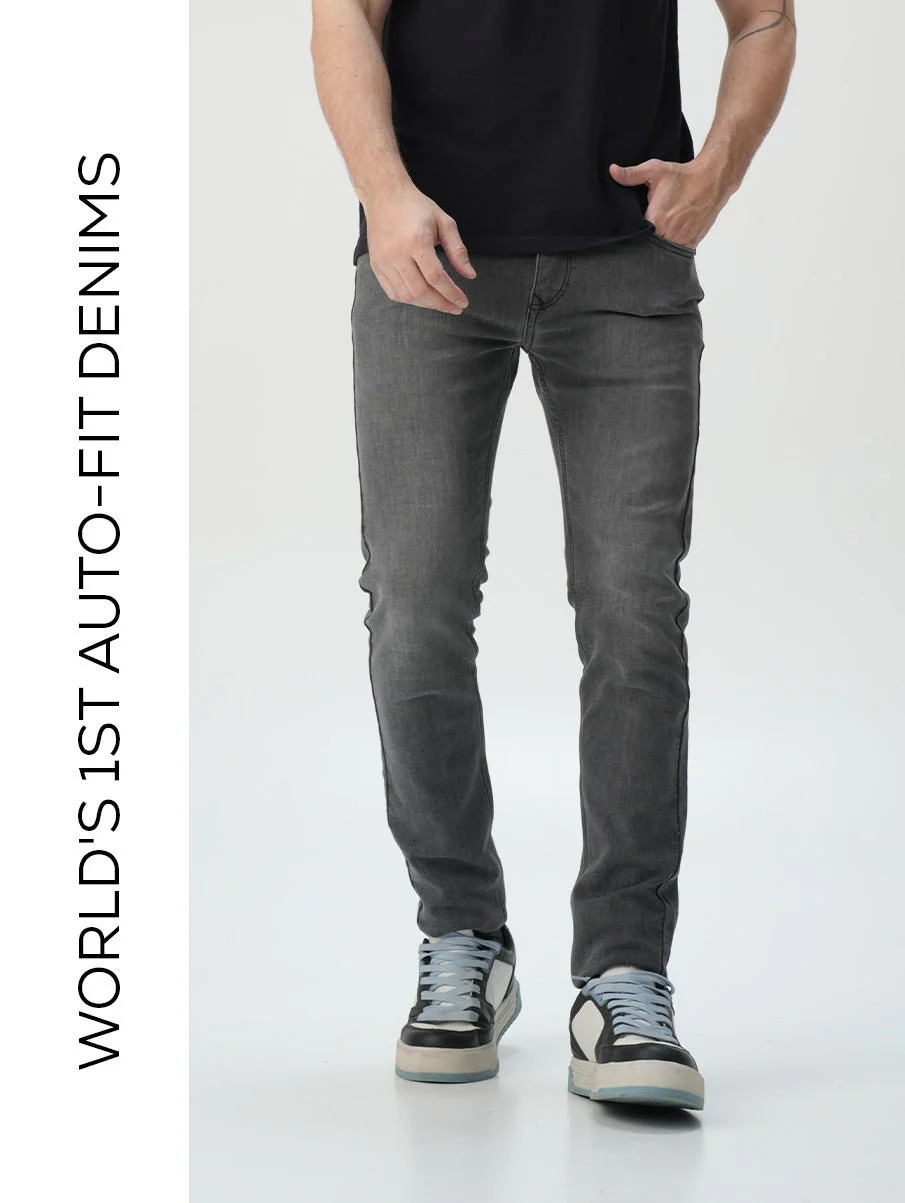 Skinny fit City Denim- London Grey - Image 5