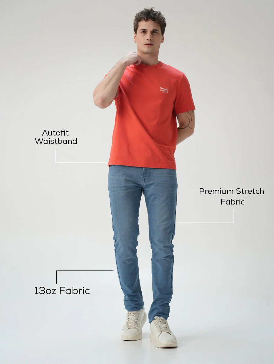 Skinny fit City Denim- Santorini Blue - Image 6