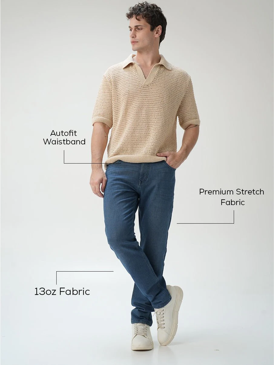 Slim fit City Denim- Alaska Dark Blue - Image 6