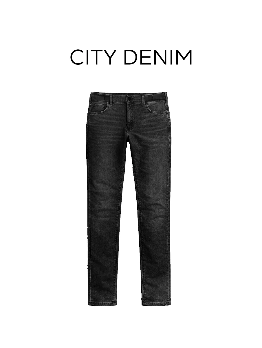 Slim fit City Denim- Bombay Black - Image 4