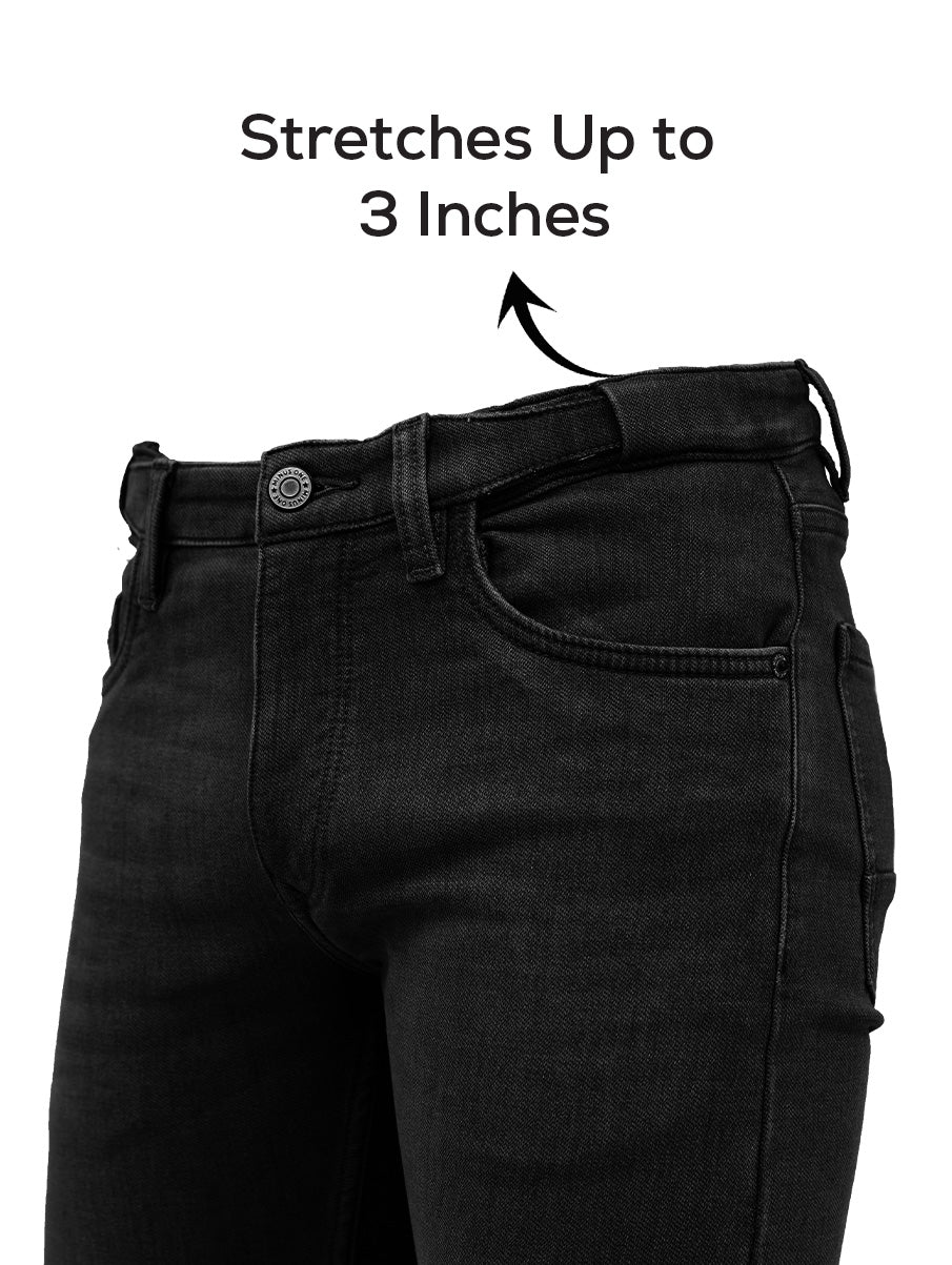 Slim fit City Denim- Bombay Black - Image 9
