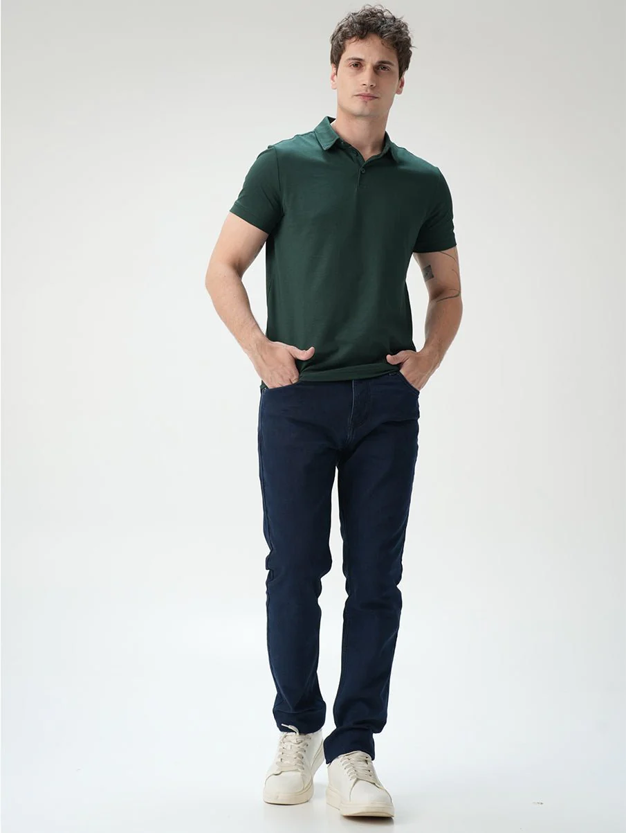 Slim fit City Denim-Jodhpur Blue - Image 3