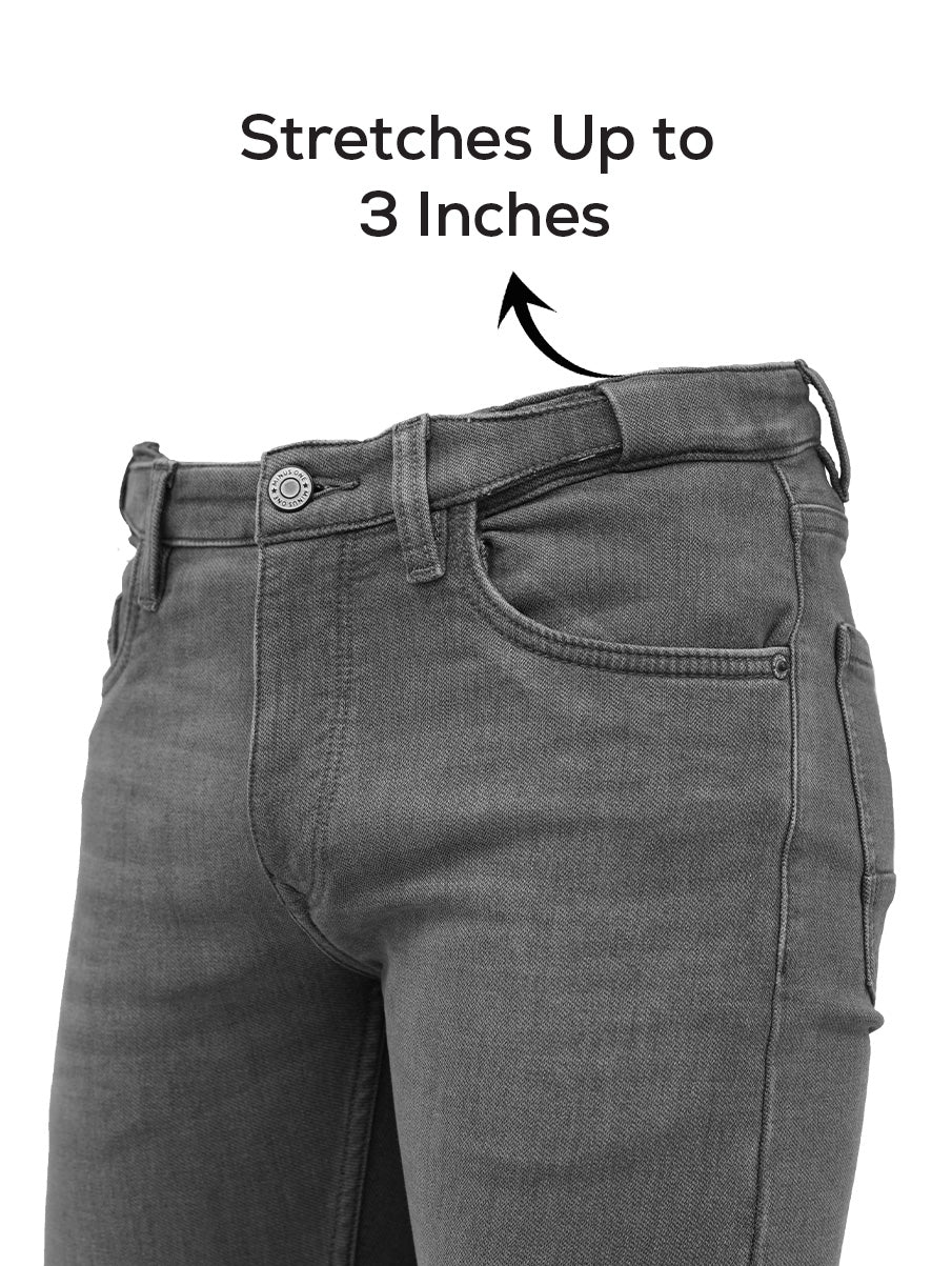 Slim fit City Denim- London Grey - Image 9