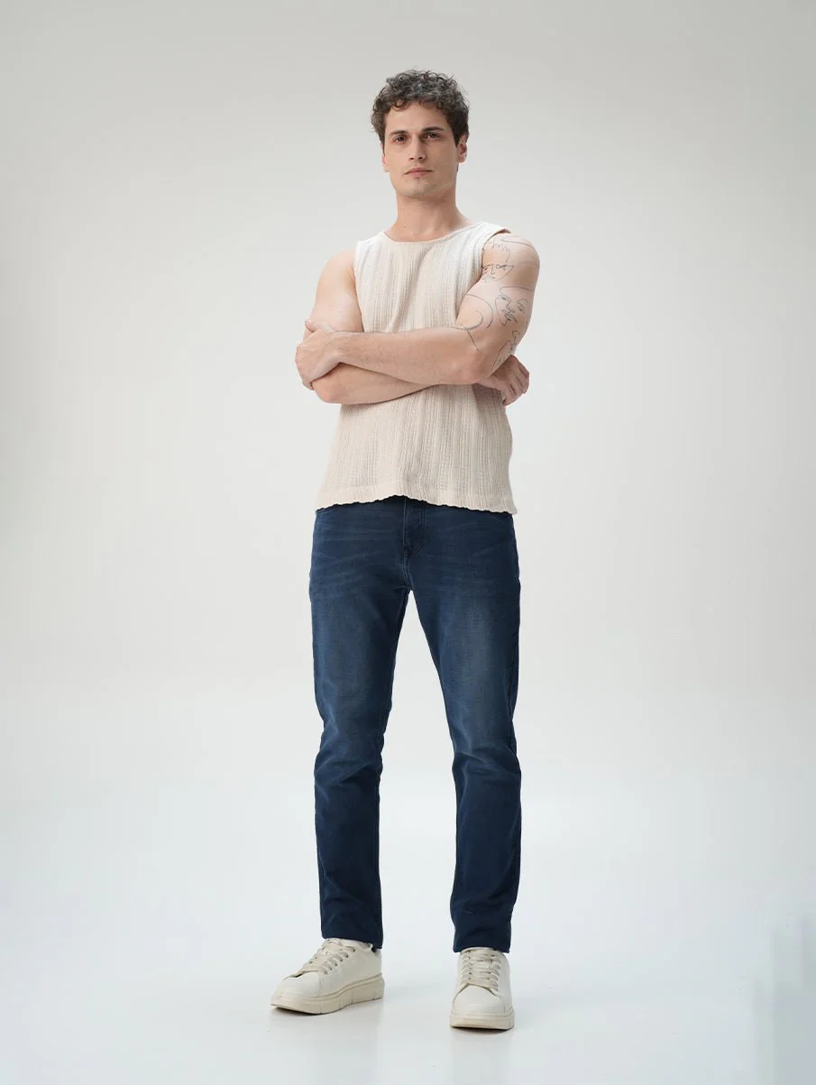 Slim fit City Denim- Moroccan Indigo - Image 3