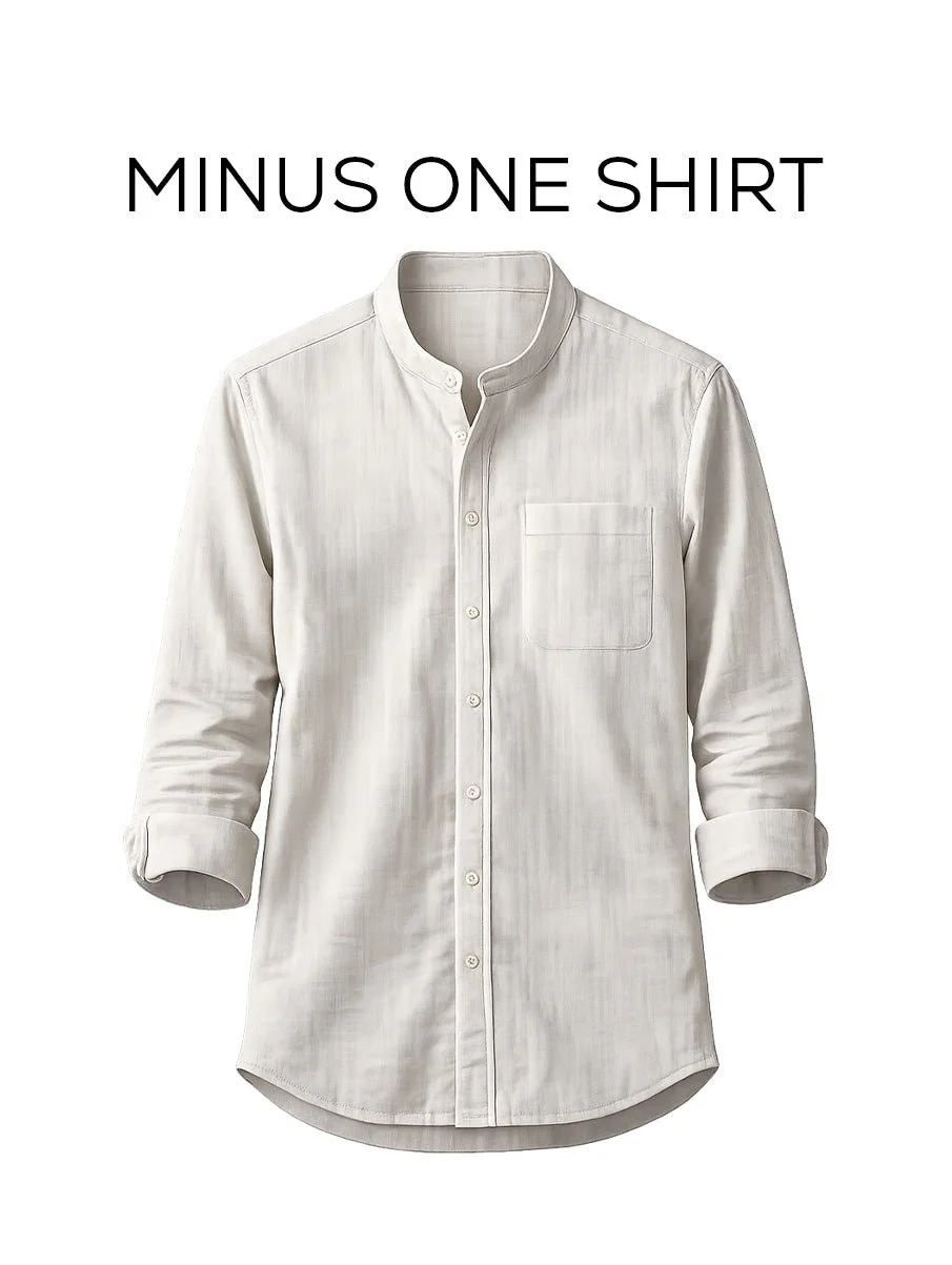 Solid Yellow Cotton Shirt β Regular Fit, Full Sleeves - Image 2
