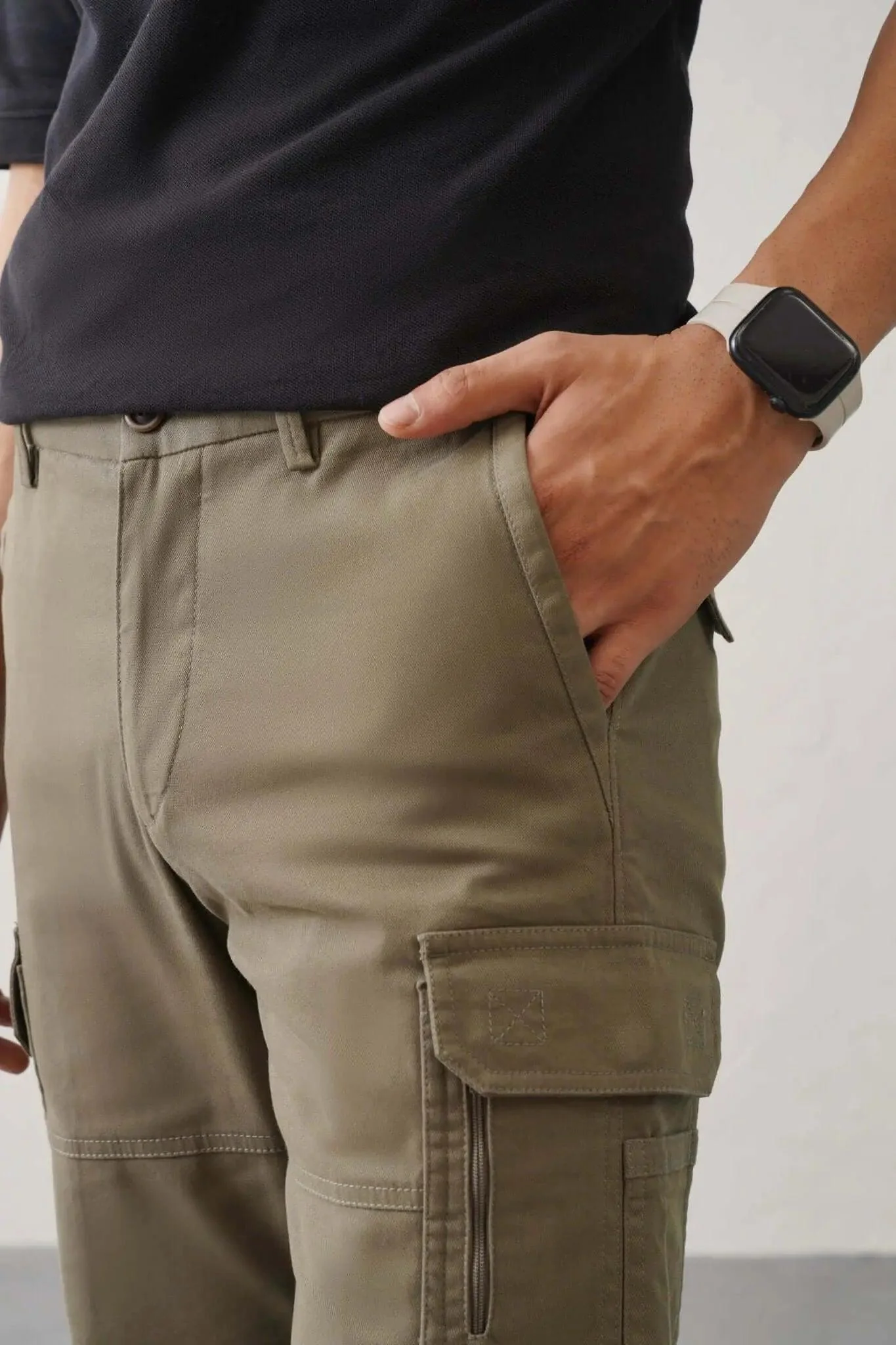 The Regular Fit Pro Cargo Pants - Olive - Image 5