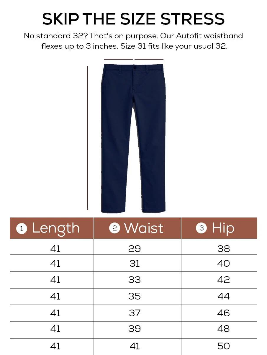 The Regular Fit Travel Chino - Navy - Image 9